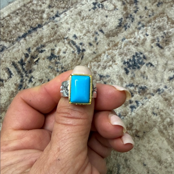 SS Turquoise Ring - Picture 10 of 10